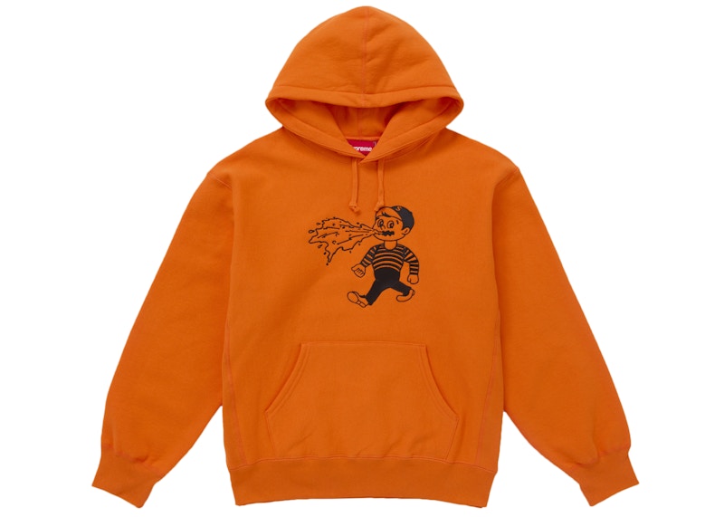 Supreme Homerun Hooded Sweatshirt Orange