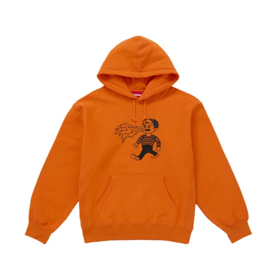 Supreme Homerun Hooded Sweatshirt Orange