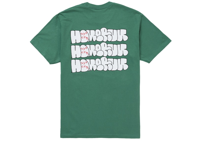 Supreme Homerun Tee Green 圖 2