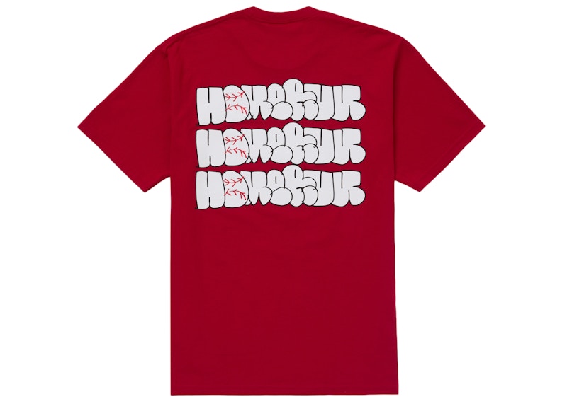 Supreme Homerun Tee Red 圖 2