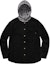 Buy Supreme Hooded Color Blocked Corduroy Shirt Black