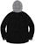 Supreme Hooded Color Blocked Corduroy Shirt Black