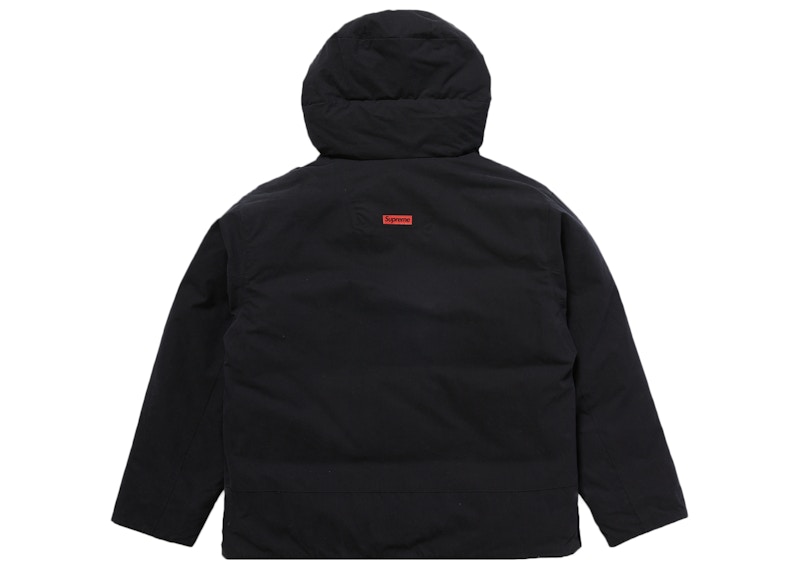 Supreme Hooded Down Pullover Black 圖 2