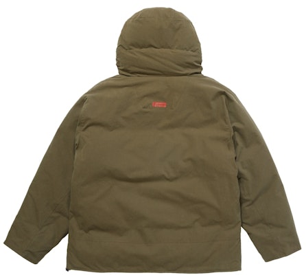 Supreme 带帽鸭绒套头外套 橄榄色 Order Supreme 带帽鸭绒套头外套 橄榄色