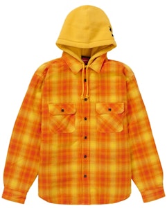 Supreme 帽T式格紋拉鍊襯衫 橙色 Buy Supreme 帽T式格紋拉鍊襯衫 橙色