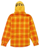 Supreme フーデッドフランネルジップアップシャツ (オレンジ)
Lookbook Supreme フーデッドフランネルジップアップシャツ (オレンジ)