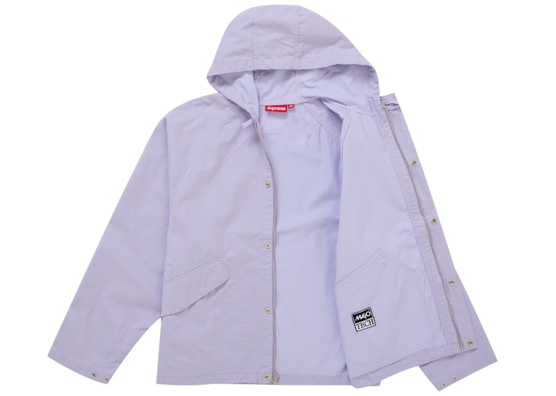 Order Supreme 连帽套袖夹克 紫丁香色