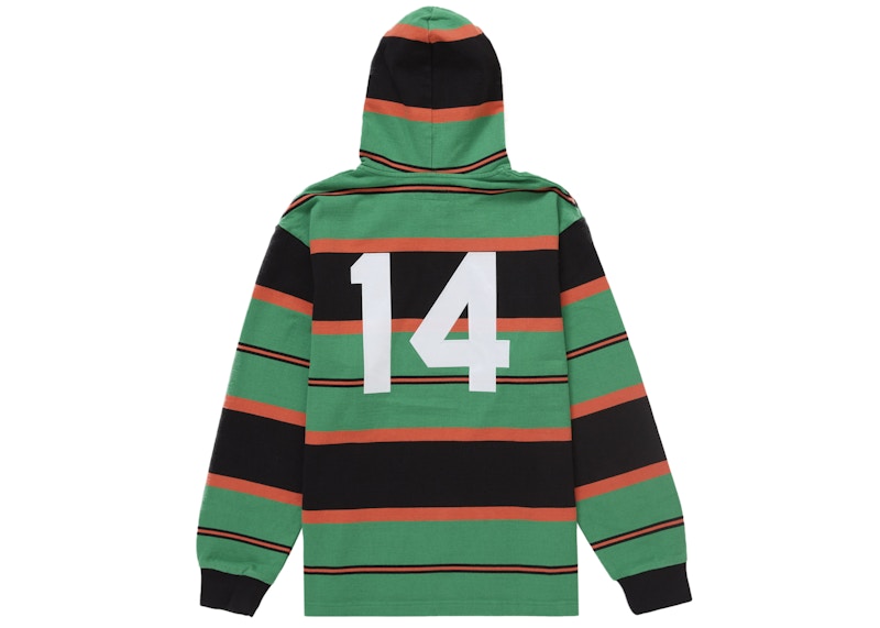Order Supreme Hooded Rugby Green
