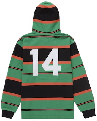Supreme Hooded Rugby Green Order Supreme Hooded Rugby Green