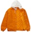 Order Supreme Hooded Twill Varsity Jacket Orange