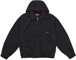 Supreme Hooded Utility Jacket Black Supreme Hooded Utility Jacket Black