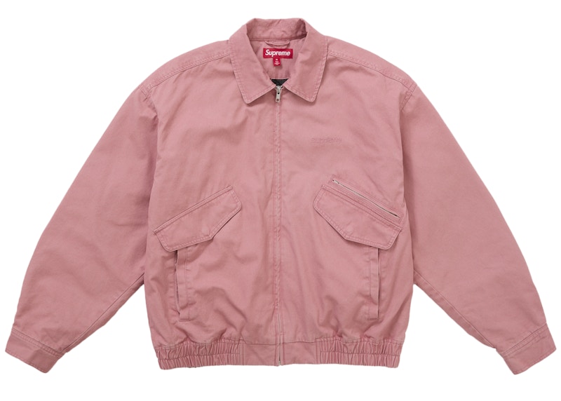 Supreme Hooded Utility Jacket Pink