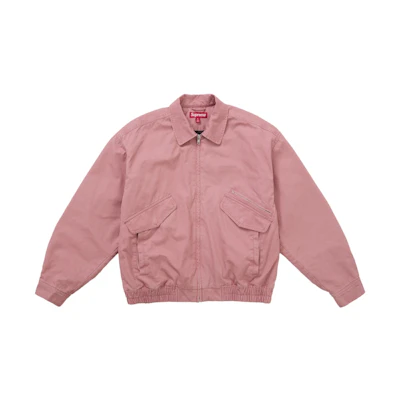 Supreme Hooded Utility Jacket Pink