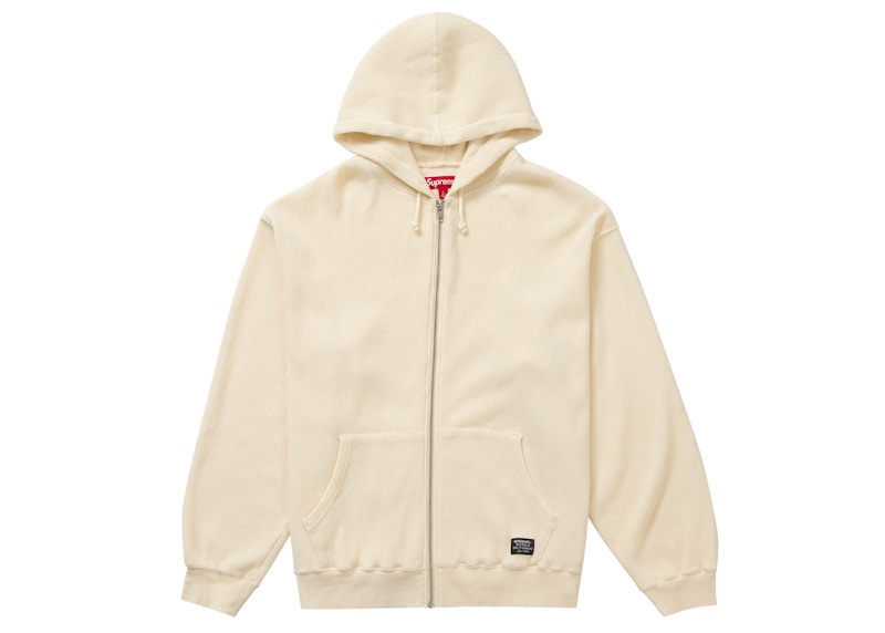Buy Supreme Hooded Zip Up Thermal Natural