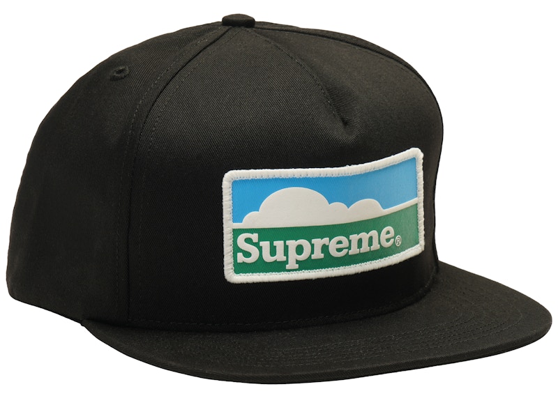 レア) Supreme Horizon 5-Panel Cap / Black Supreme Horizon 5-Panel