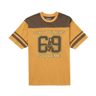 Supreme Hysteric Glamour 69 Football Top Light Orange