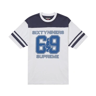 Supreme Hysteric Glamour 69 Football Top White