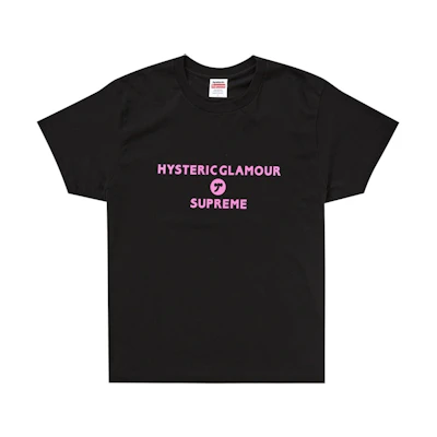 Supreme Hysteric Glamour Baby Tee Black