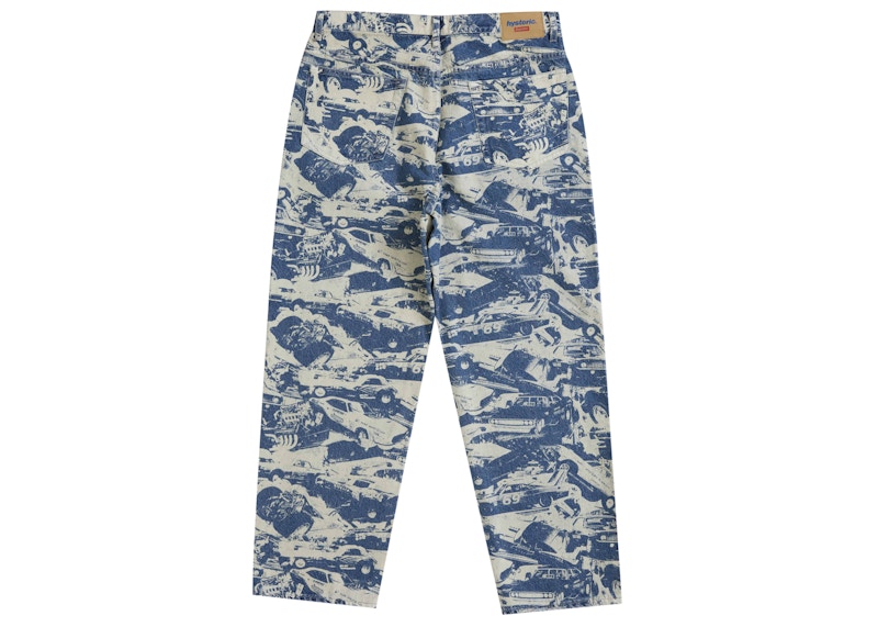 Supreme Hysteric Glamour Cars Baggy Jean Teal 圖 2