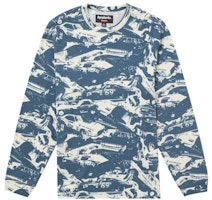 Supreme Hysteric Glamour Cars Thermal Teal Supreme Hysteric Glamour Cars Thermal Teal