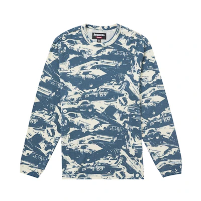 Supreme Hysteric Glamour Cars Thermal Teal
