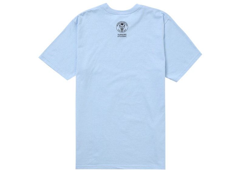 Supreme Hysteric Glamour Fuck Tee Light Blue 圖 2
