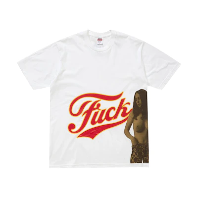 Supreme Hysteric Glamour Fuck Tee White