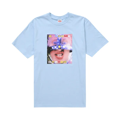 Supreme Hysteric Glamour Headcase Tee Light Blue