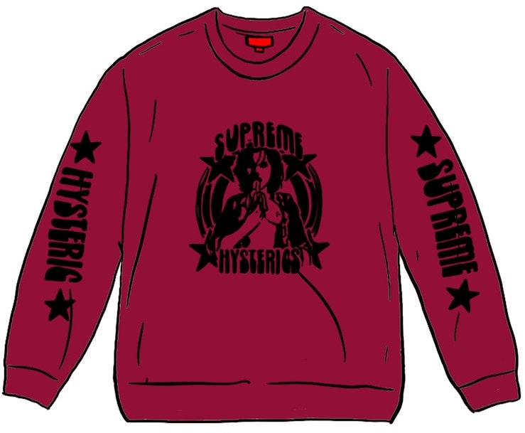 supreme-hysteric-glamour-l-s-tee-dark-magenta