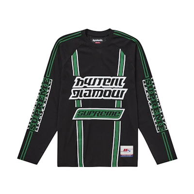 Supreme Hysteric Glamour Mesh L/S Top Black
