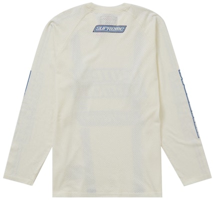 Supreme Hysteric Glamour Mesh Lengan Panjang Putih Order Supreme Hysteric Glamour Mesh Lengan Panjang Putih