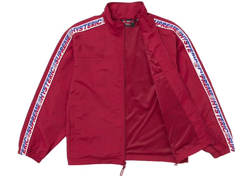 Order 슈프림 히스테릭 글래머 트랙 자켓 레드