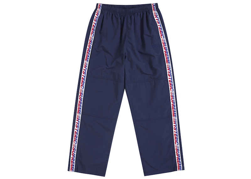 Buy シュプリーム ヒステリックグラマー トラックパンツ ネイビー