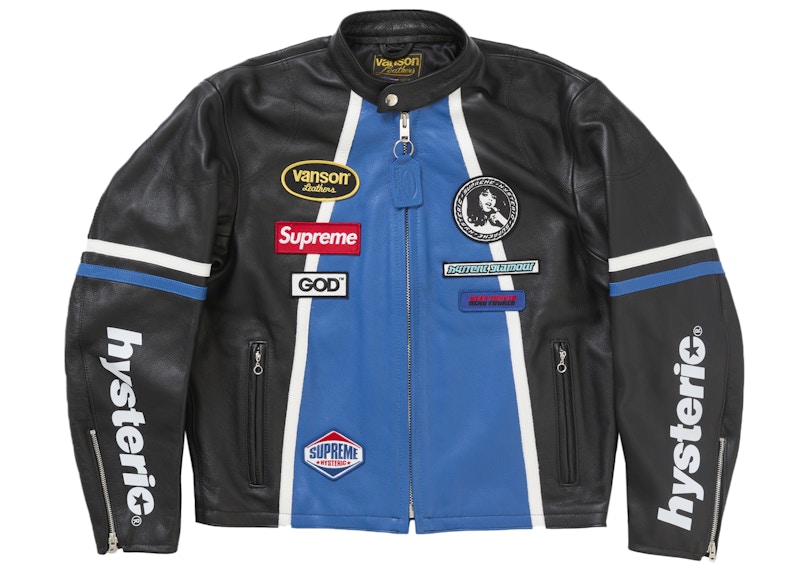 Buy Supreme Peace Embroidered Work Jacket Navy - Novelship