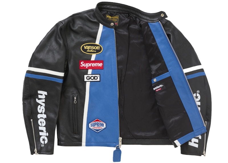 Order Chaqueta de Cuero Negra Supreme Hysteric Glamour Vanson.