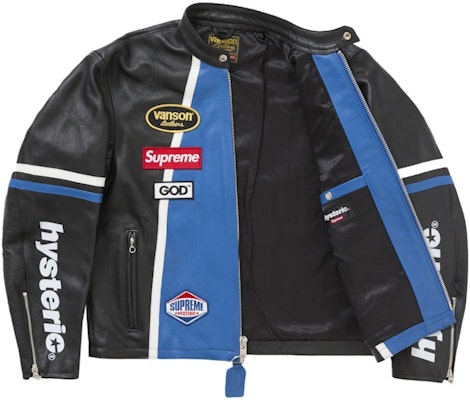 Chaqueta de Cuero Negra Supreme Hysteric Glamour Vanson. Order Chaqueta de Cuero Negra Supreme Hysteric Glamour Vanson.