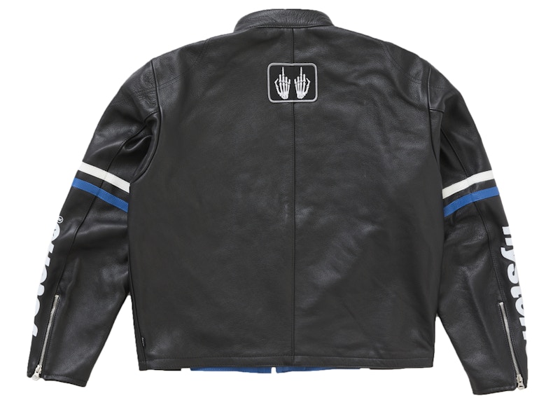 Lookbook Chaqueta de Cuero Negra Supreme Hysteric Glamour Vanson.