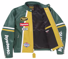 Order Supreme Hysteric Glamour Vanson Leather Jacket Green