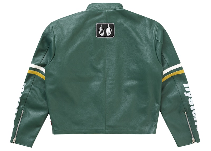 Lookbook Supreme Hysteric Glamour Vanson Leather Jacket Green