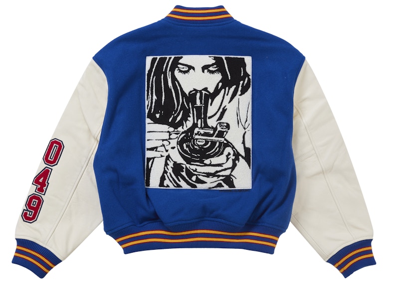Lookbook Supreme Hysteric Glamour Varsity Jacket Blue