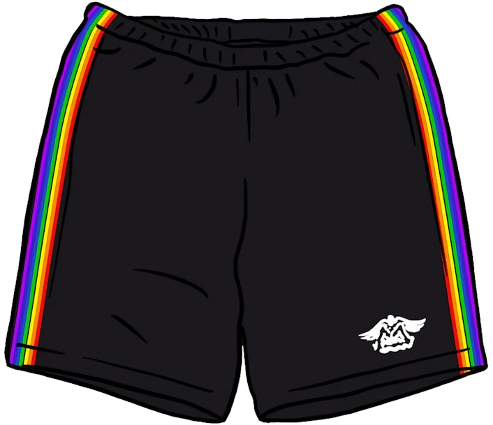 supreme-hysteric-glamour-velour-short-black