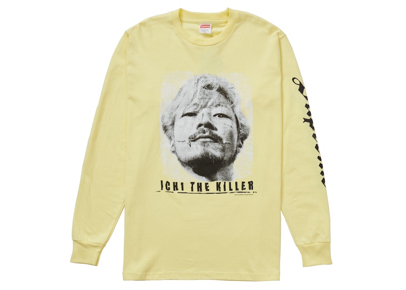 Supreme Ichi The Killer L/S Tee Pale Yellow