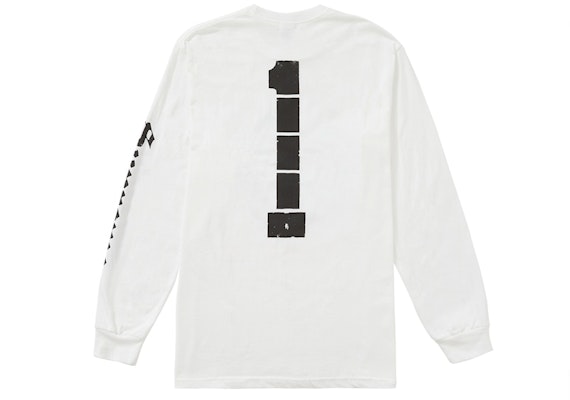 Supreme 市川The Killer长袖白色T恤 Order Supreme 市川The Killer长袖白色T恤