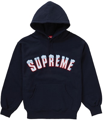 Supreme 冰弧海军蓝连帽卫衣 Buy Supreme 冰弧海军蓝连帽卫衣