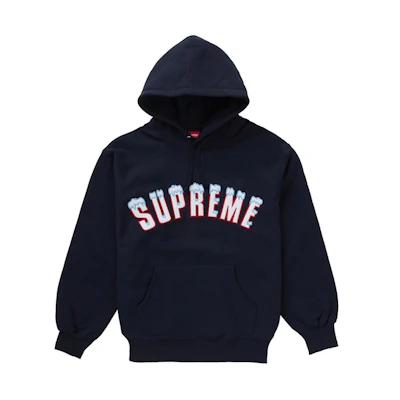 Supreme Icy Arc Hoodie Navy