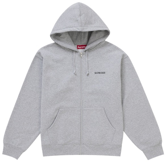 supreme-idgaf-zip-up-hooded-sweatshirt-heather-grey