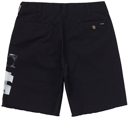 Supreme Iggy Pop Work Short Black Order Supreme Iggy Pop Work Short Black