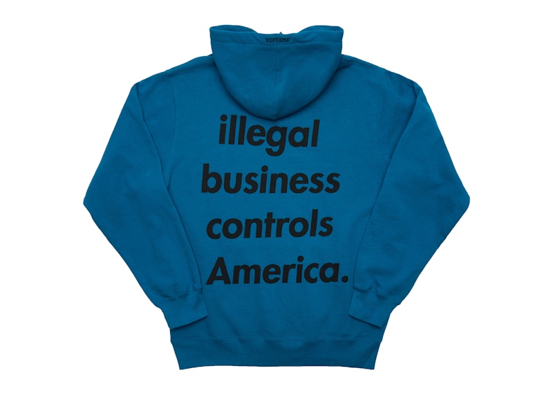 Order 至尊非法商業連帽衫 深水藍