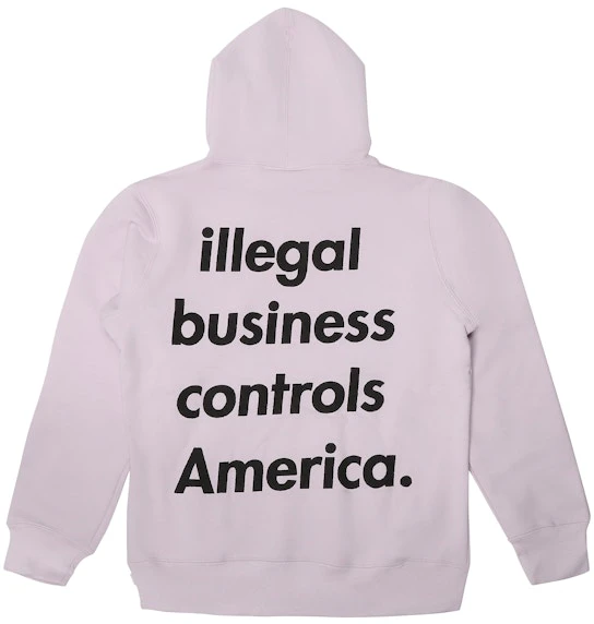 supreme-illegal-business-hooded-sweatshirt-light-purple