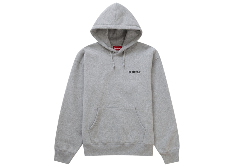 Supreme Immortal Hooded Sweatshirt Heather Grey 圖 2